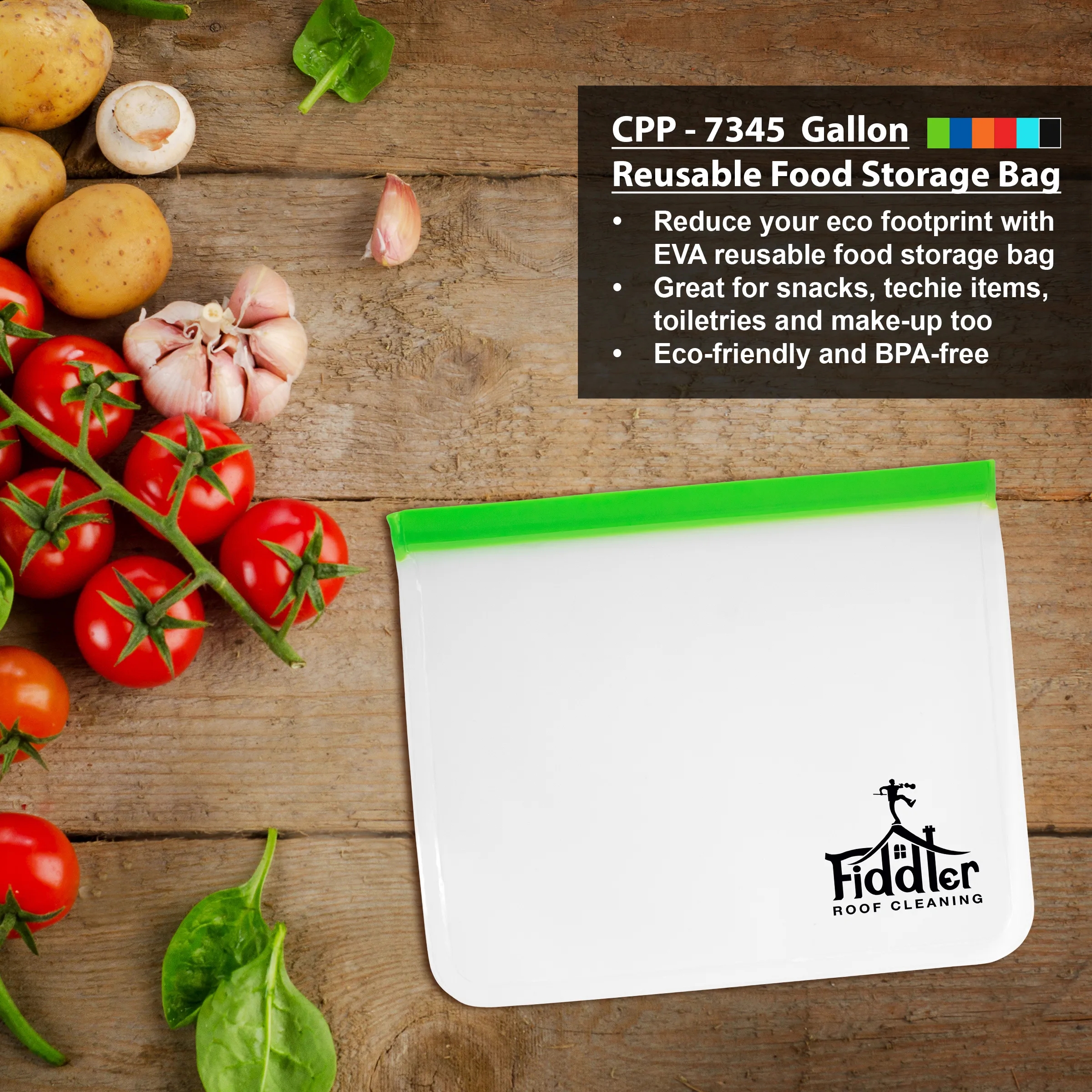 Gallon Reusable Food Storage Bag 7