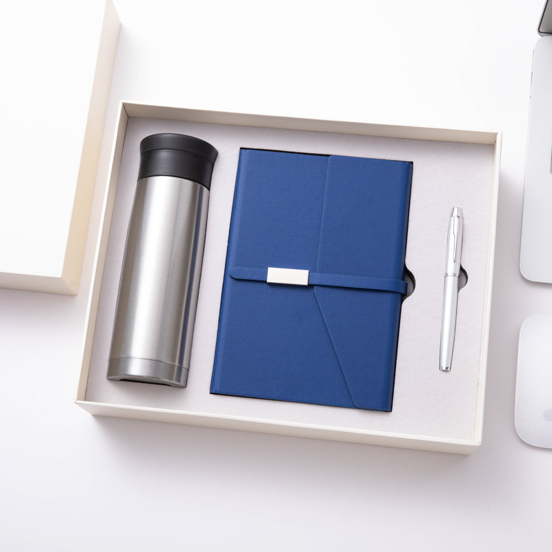 Thermos Cup Notebook Business Set / Ballpen 6