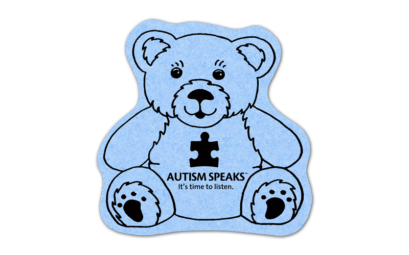 Teddy Bear Compressed Sponge