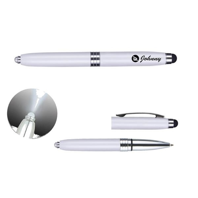 3 In 1 Stylus/Light Metal Pen 3