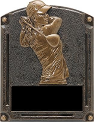 6-1/2" Female Golf Legends of Fame Resin 2