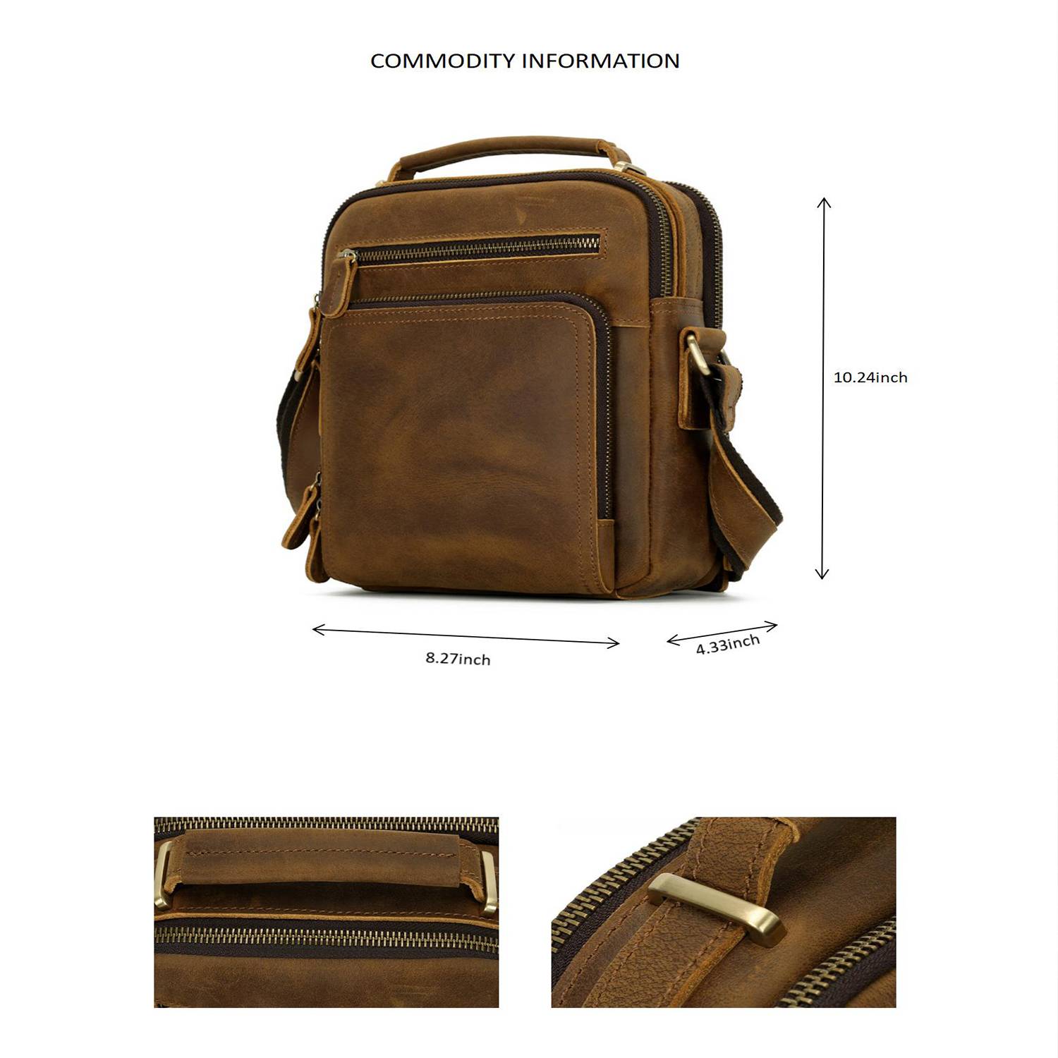 Vintage Shoulder Bag For Men 5
