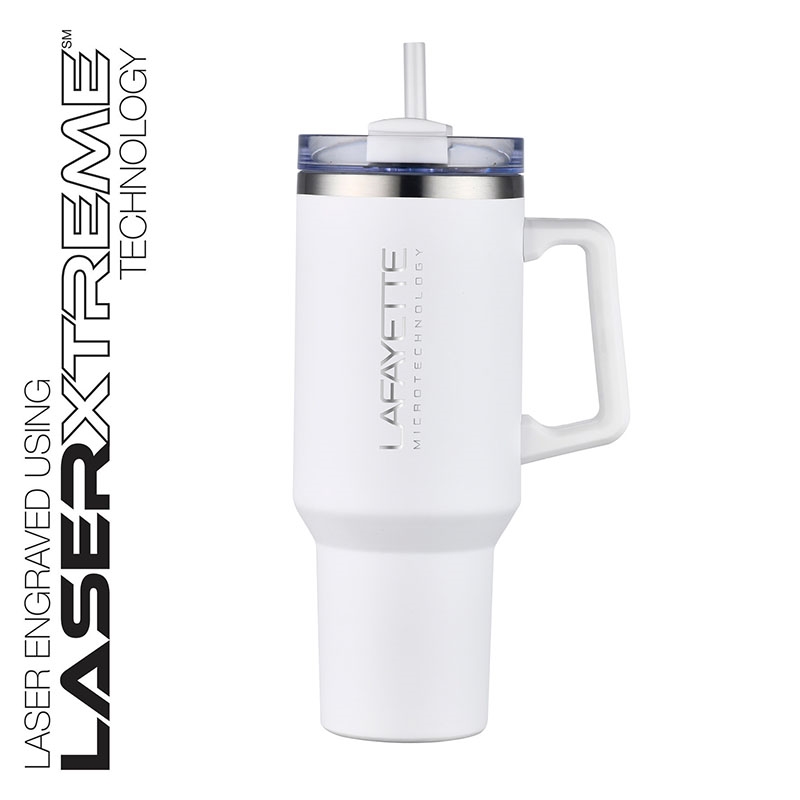 Lucas 40 oz. Double Wall, Stainless Steel Travel Mug 5