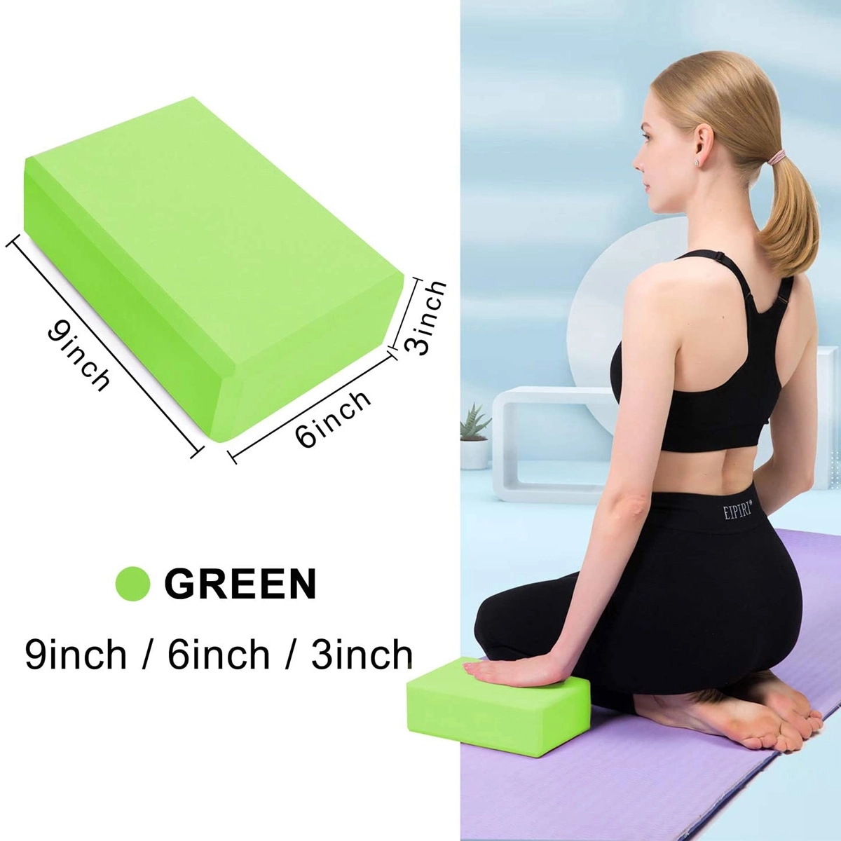 EVA Foam Yoga Block 3
