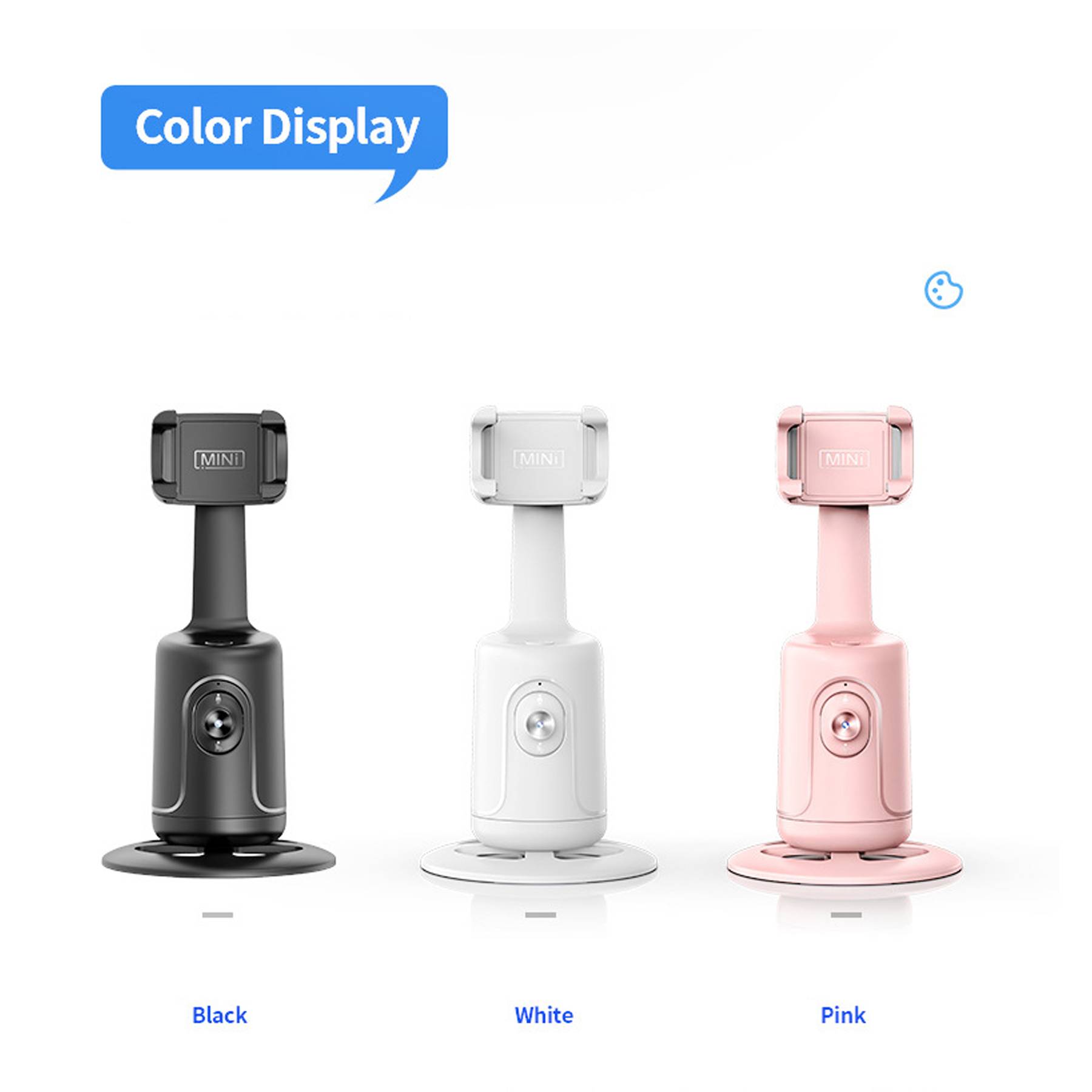 360-Degree Smart Face Tracking Phone Holder 3