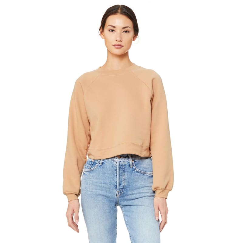 Bella + Canvas Ladies' Raglan Pullover Fleece 3