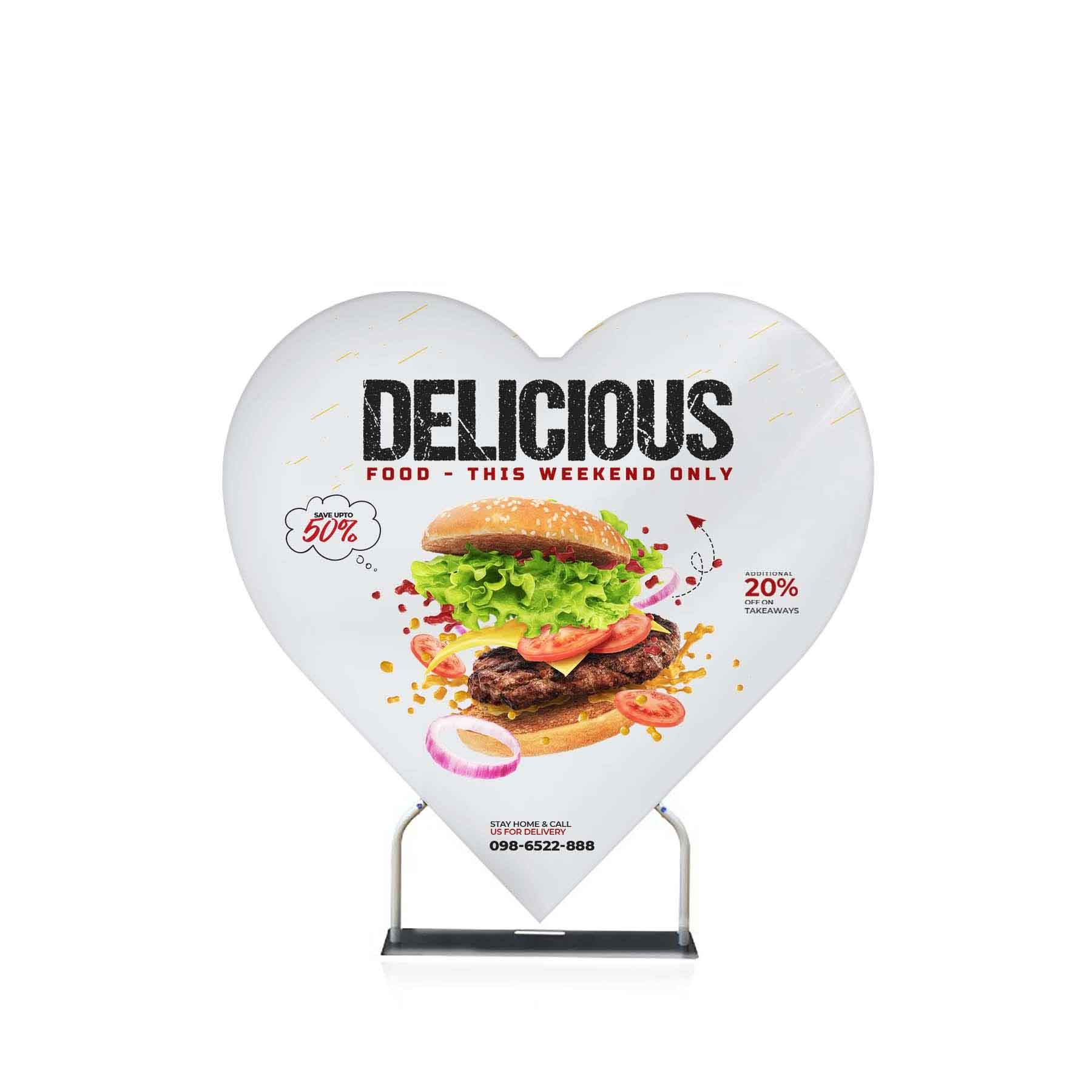 HEART SHAPED DISPLAY 3