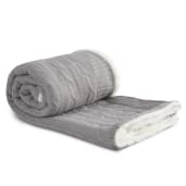 Field & Co.® Cable Knit Sherpa Blanket 30