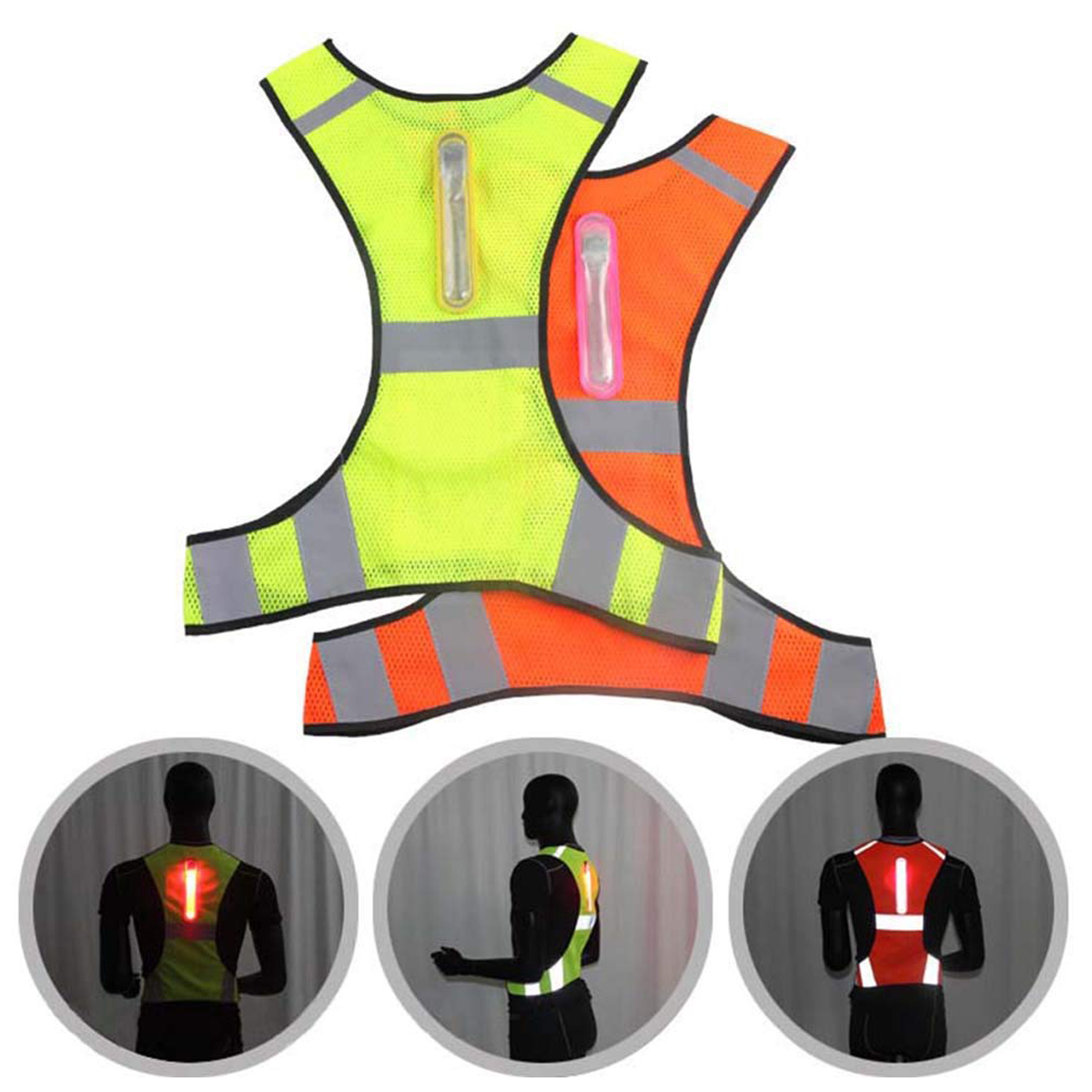 LED Reflective Safety Vest 3