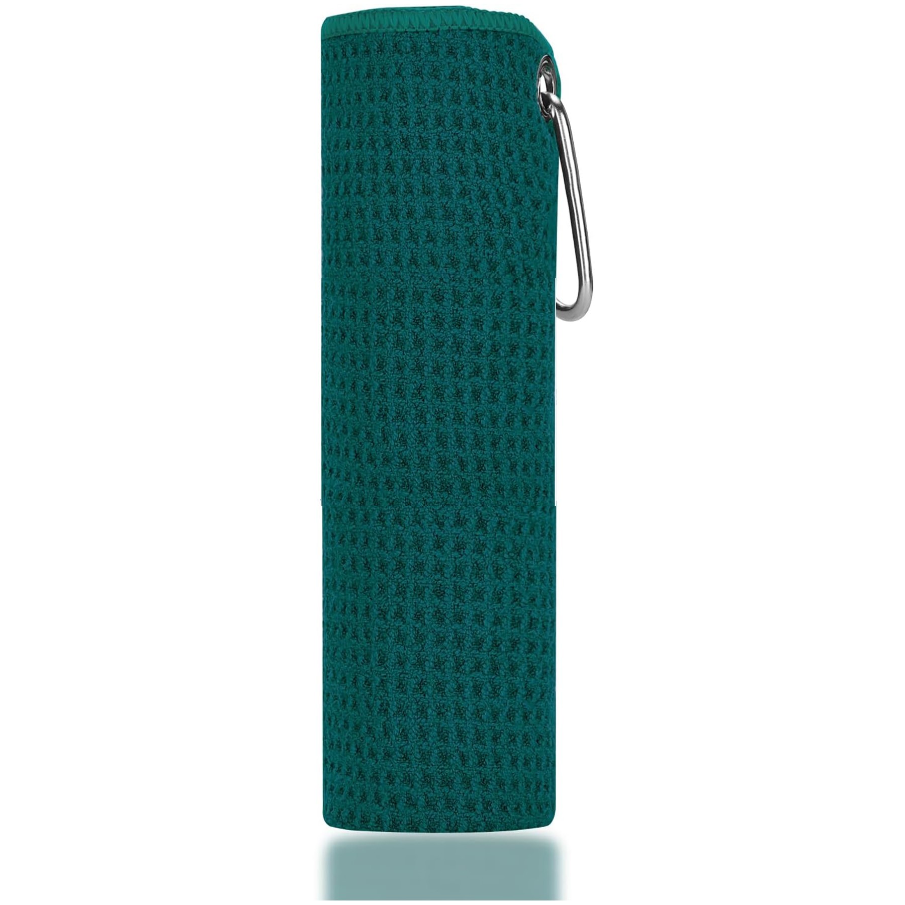 Waffle Pattern Microfiber Towel with Clip 3