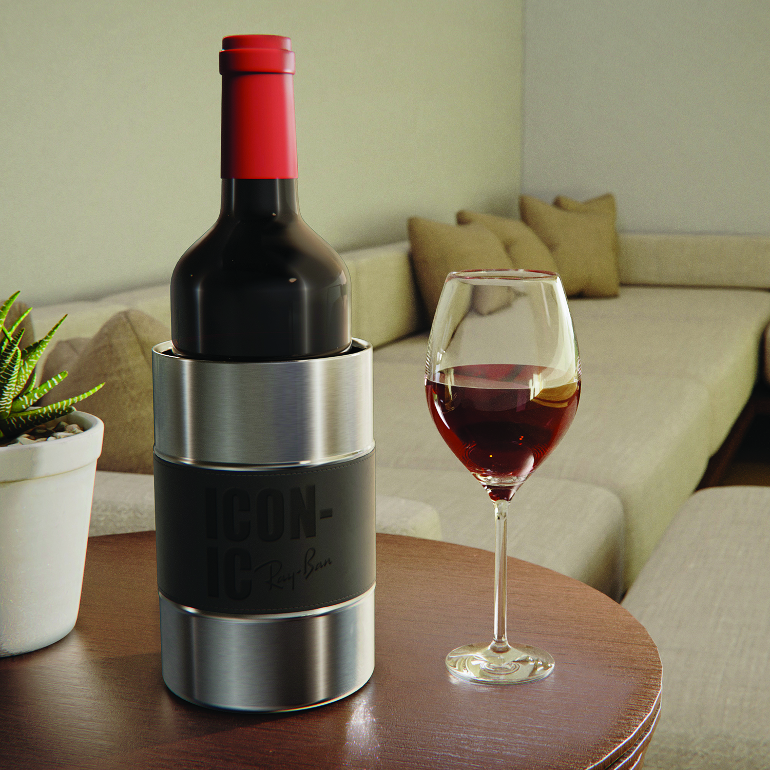 Donald Bottle Cooler, custom koozie with logo imprint 6