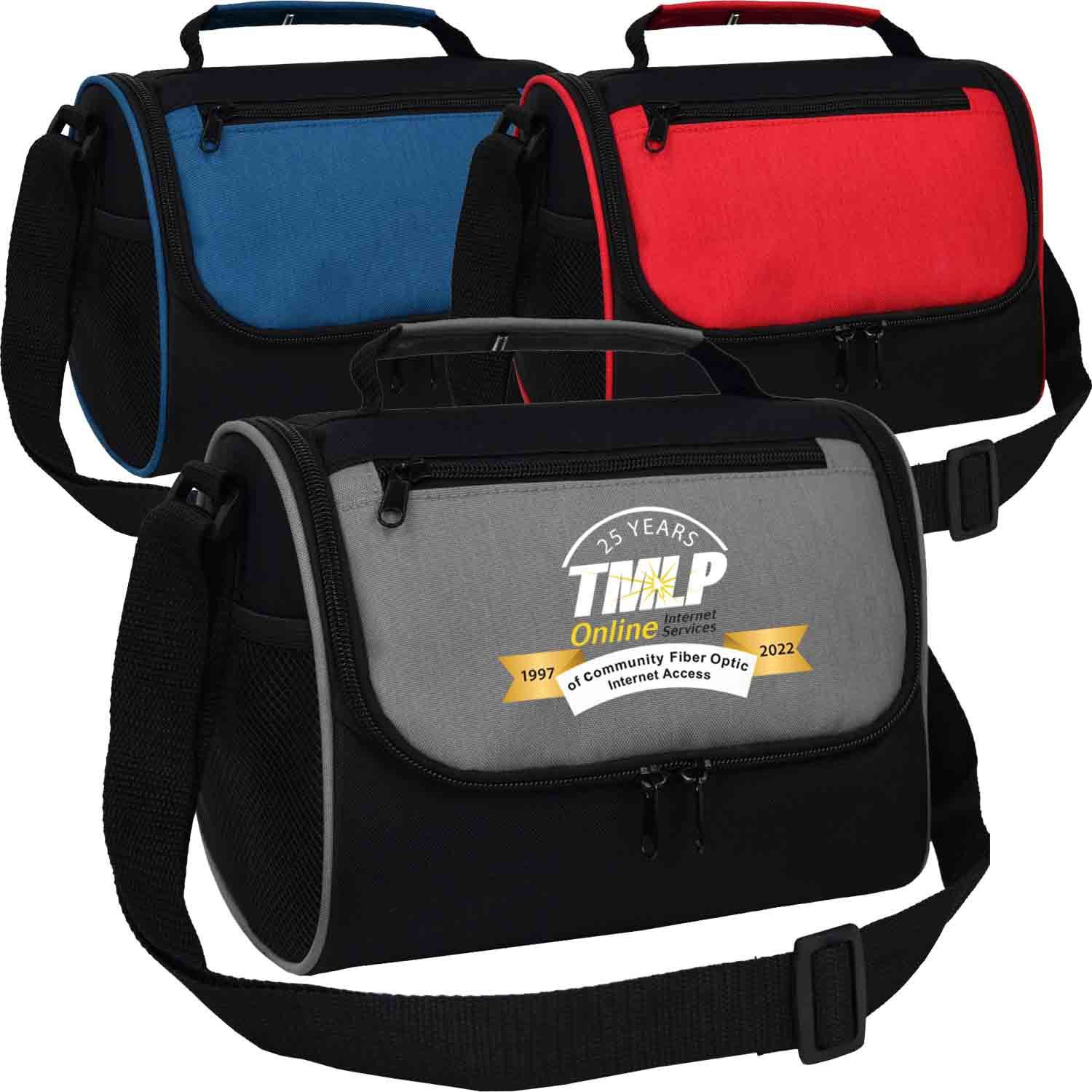 8-Can Frosty PEVA Lining Insulated Cooler Bag 4