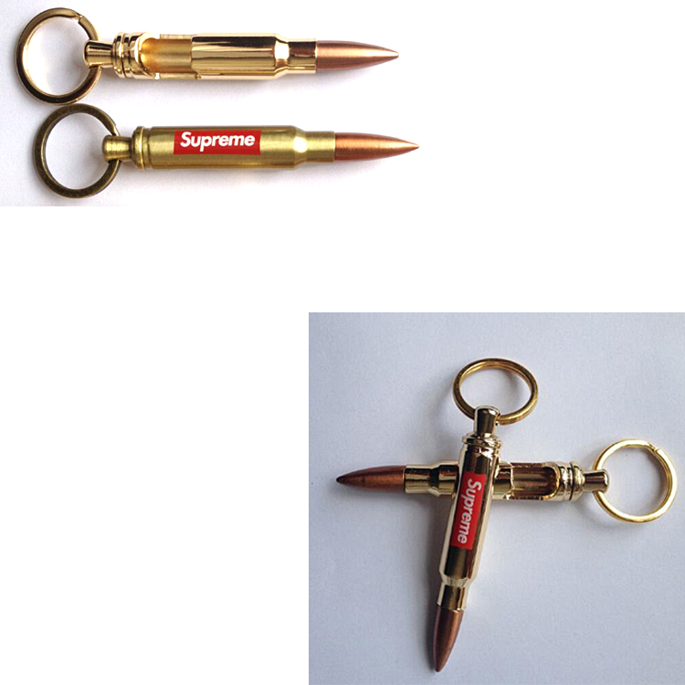 Bullet Bottle Opener With Keychain