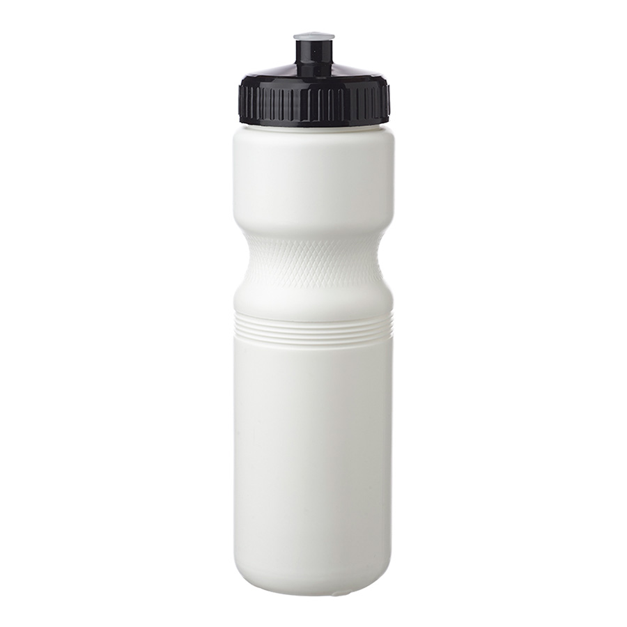 Plastic Water Bottles with Color Push Cap 28 oz. 27