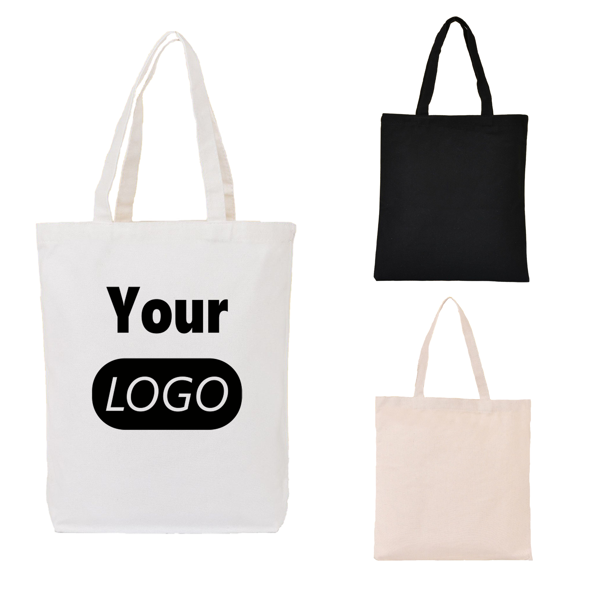 Eco Friendly Canvas Grocery Bag, custom tote bag with logo imprint 5