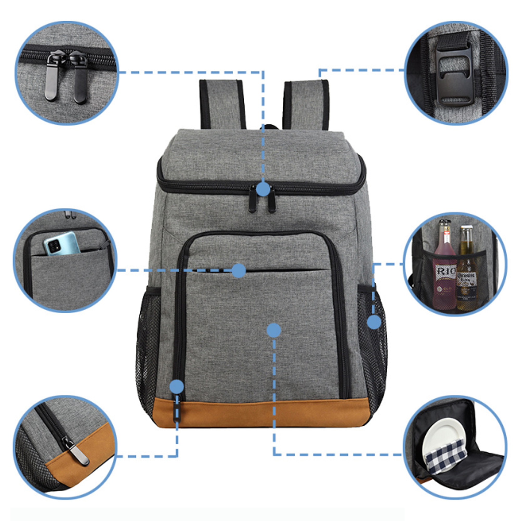 Insulated Cooler Backpack 3