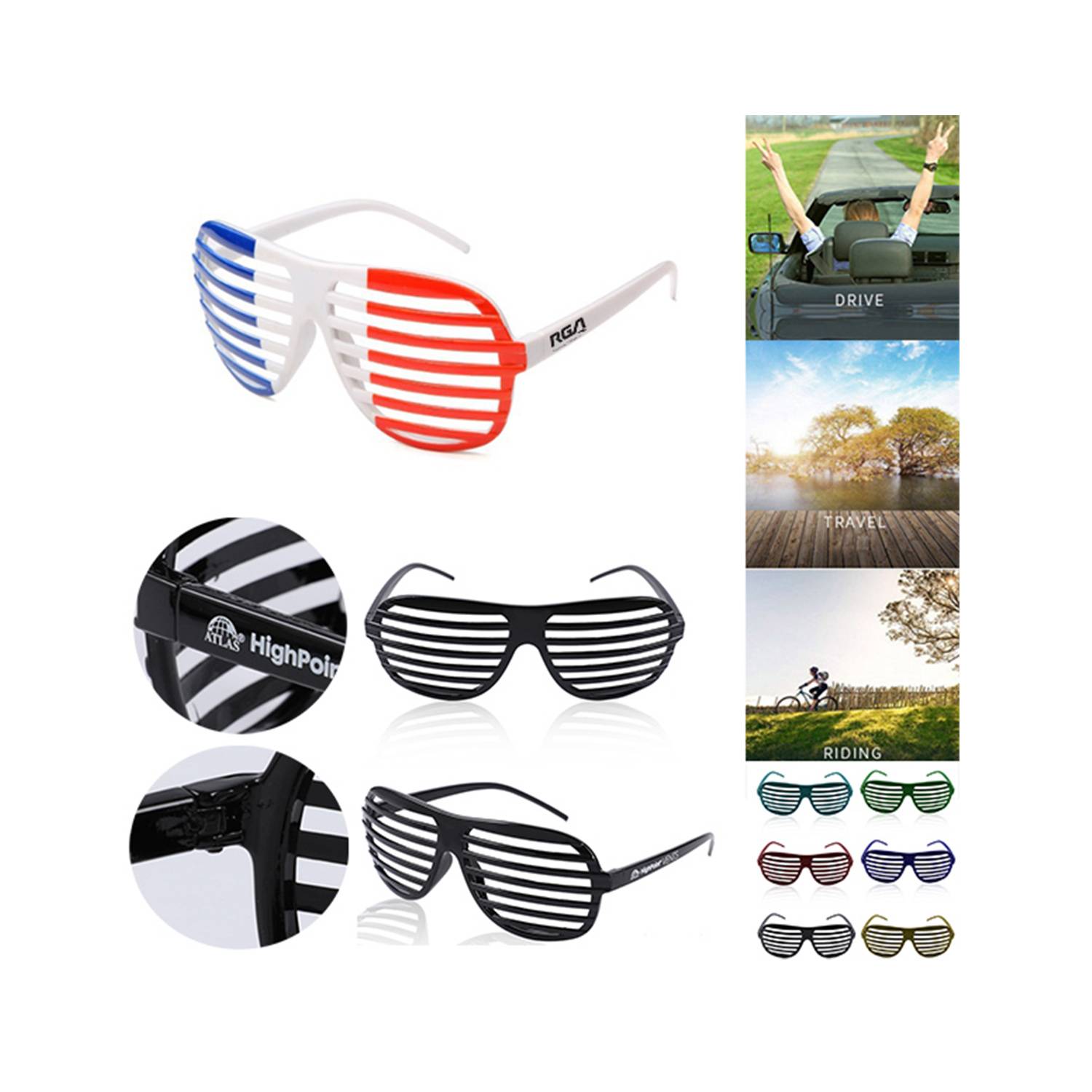 PP Party Louver Glasses 7