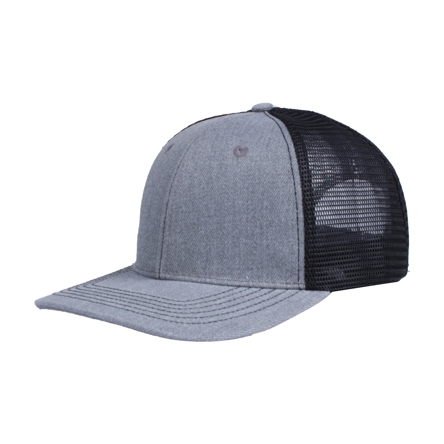 6 Panel Mesh Snapback Cap 5