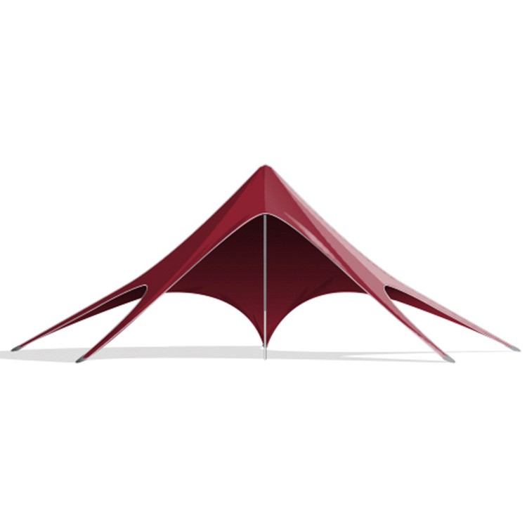 Starstage 550 plain maroon with hardware 2