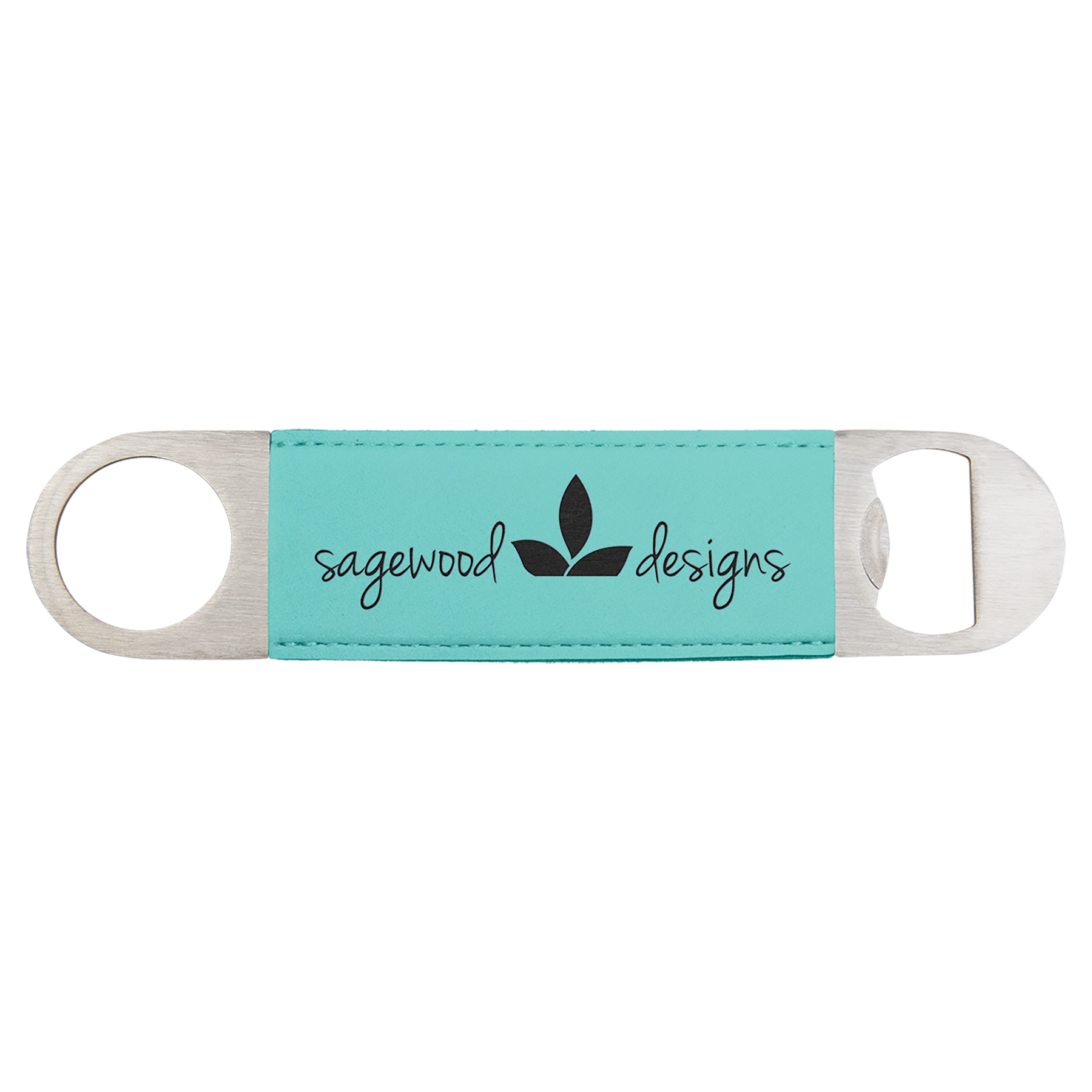Laser Engraved Leatherette Bottle Opener (1.5"x7") 14