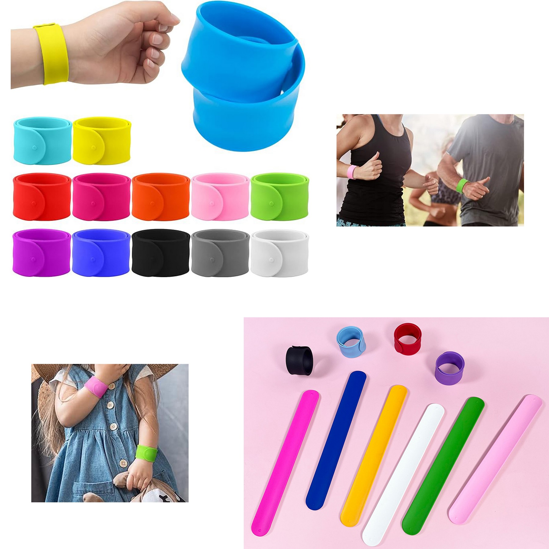 Silicone Slap Bracelet 3