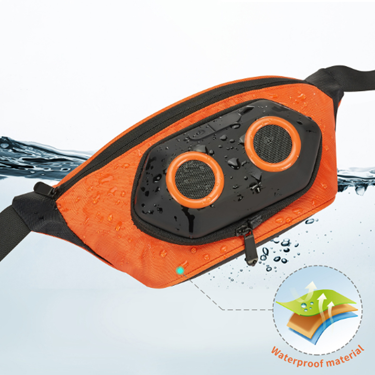 Bluetooth Speaker Waist Pack 11