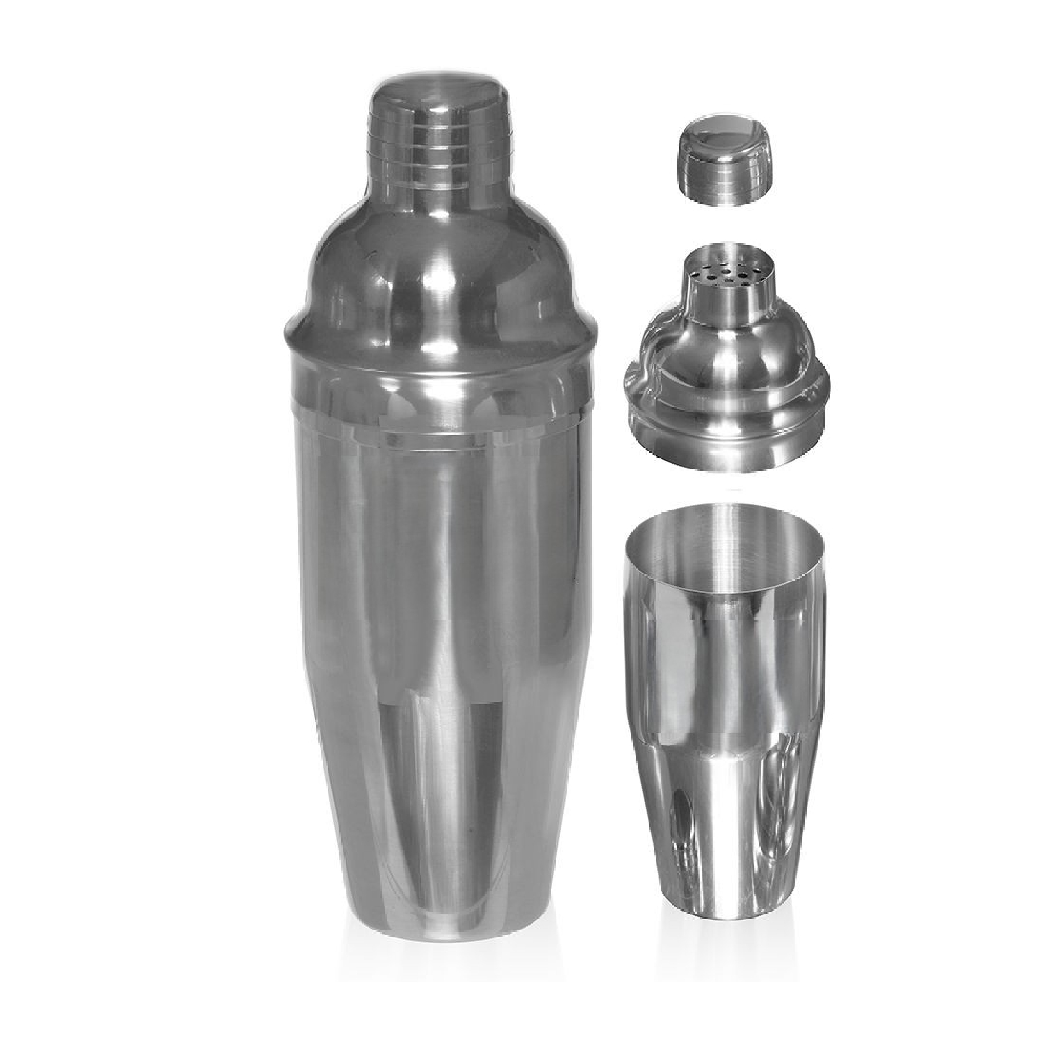 Stainless Steel Cocktail Shaker, 23.3 oz. 3