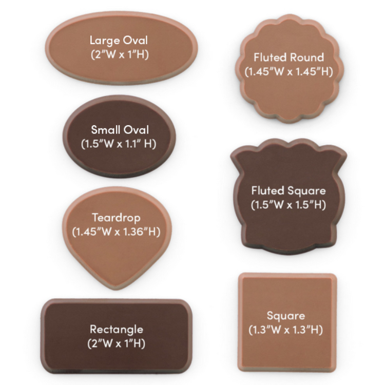 Premium Custom Foil-wrapped Chocolate Rectangle 3