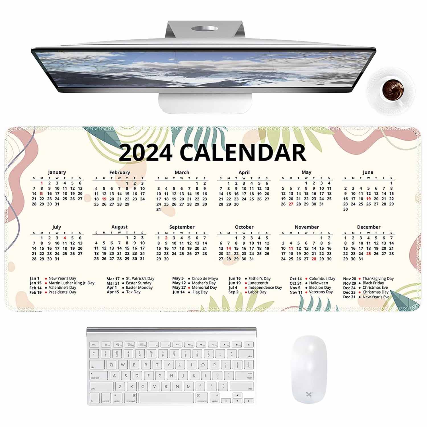 PVC transparent personalized table mat 2