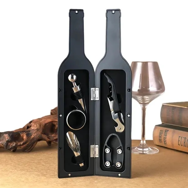 High-Quality Wine Opener Kit - Elegant Corkscrew Set 3