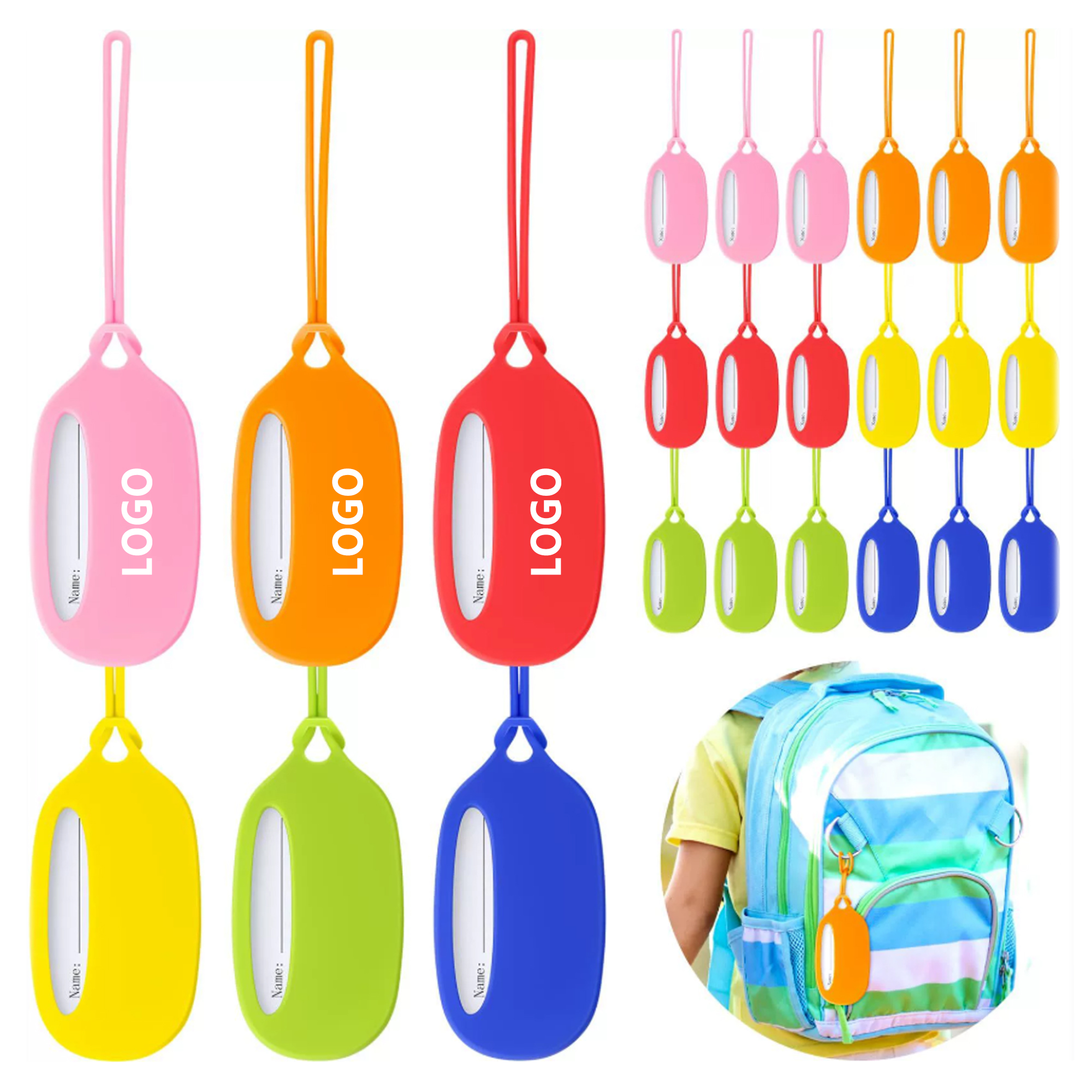 Silicone Luggage Tag 1