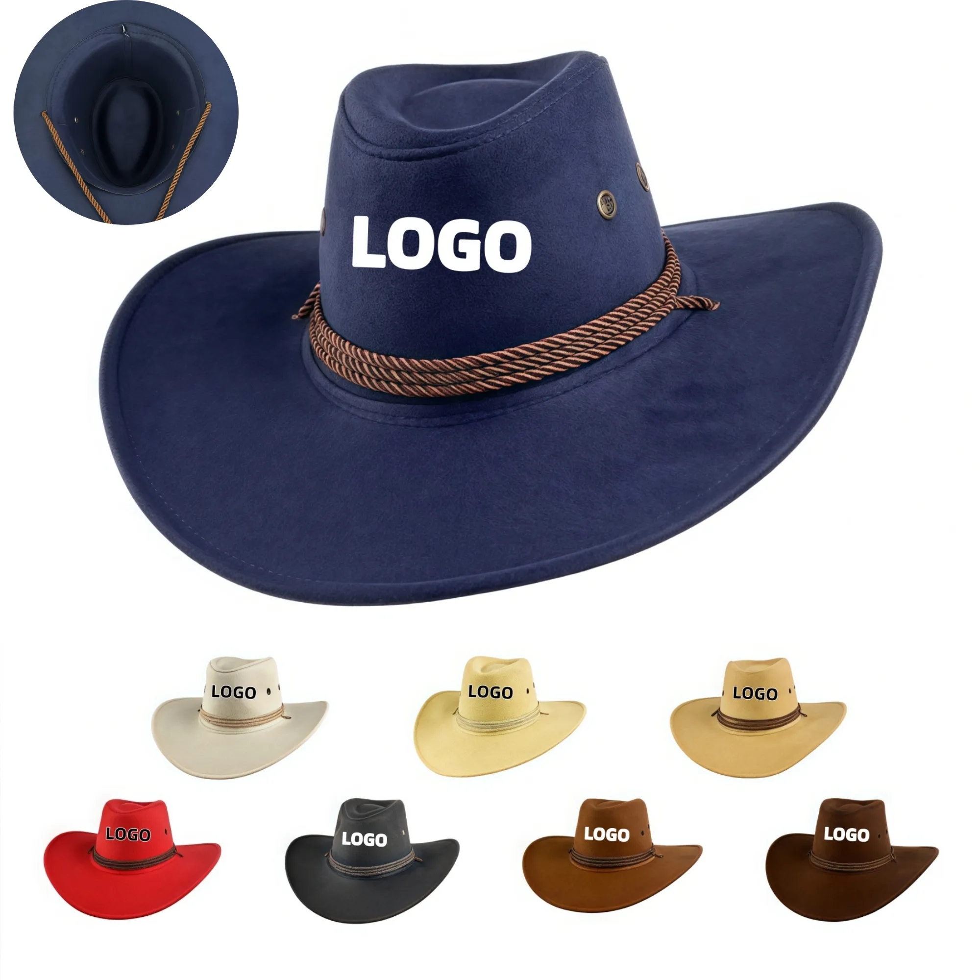 Premium Suede Cowboy Hat 14