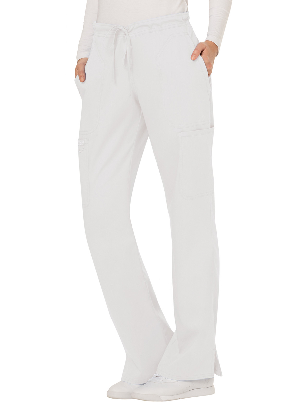 Cherokee - Workwear Revolution - Women's 5-Pocket Mid Rise Drawstring Pant 39