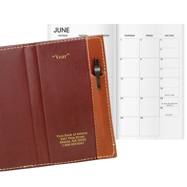 RICHFORD DUET WORK MONTHLY POCKET CALENDAR 15