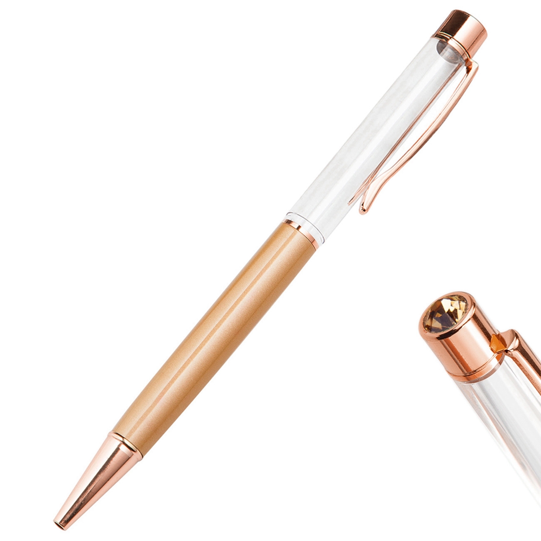 Crystal Air Tube Ballpoint Pen 22