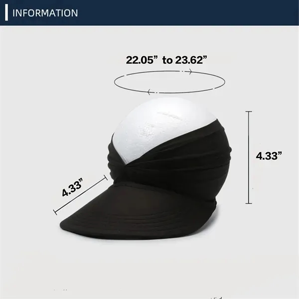 Hollow-Top Cotton Sun Hat 11