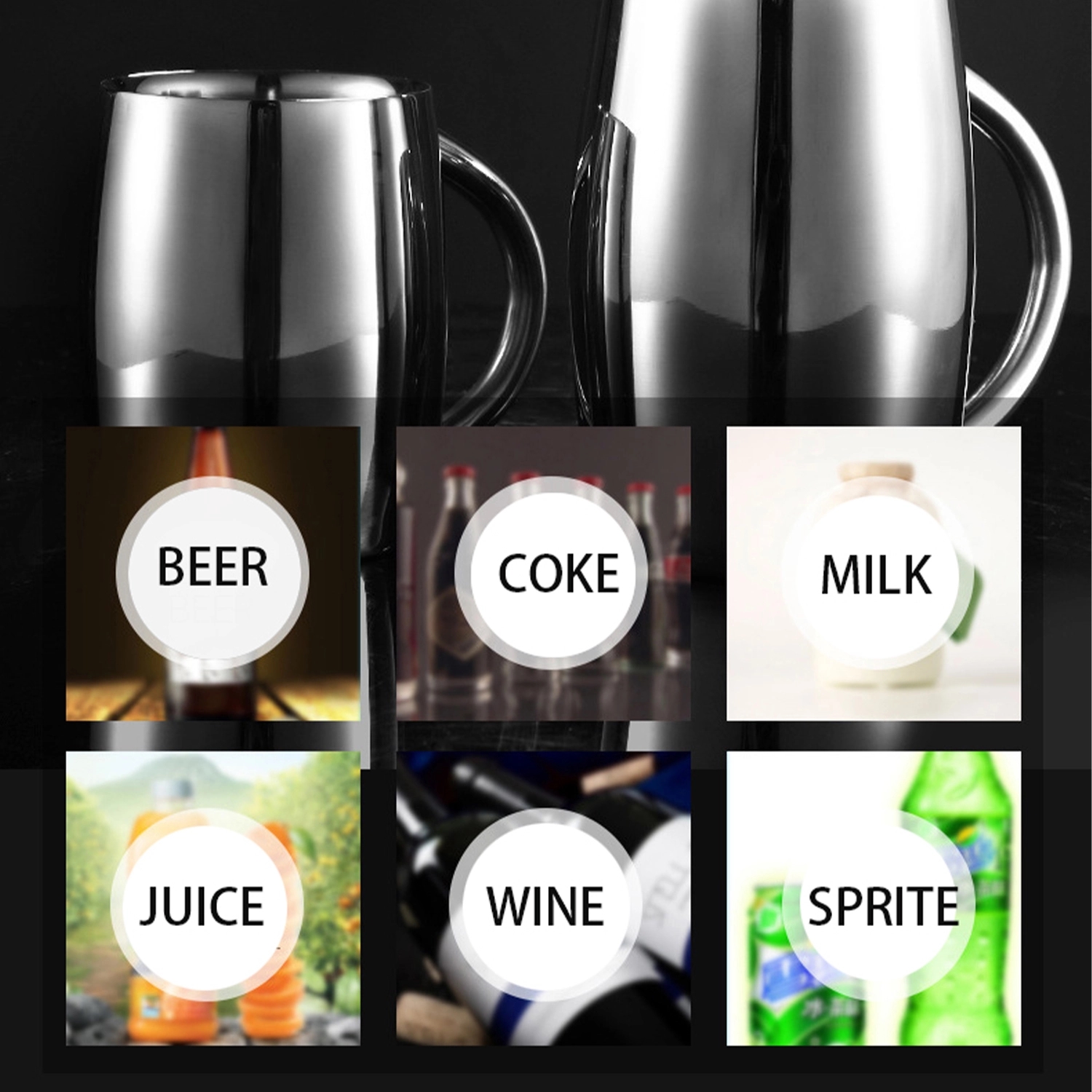 New Stainless Steel Beer Cup 2