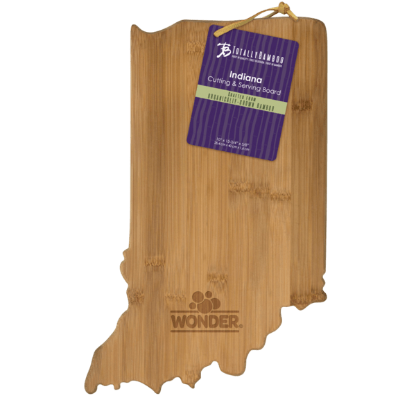 U.S. State Shaped Bamboo Cutting and Serving Boards 378