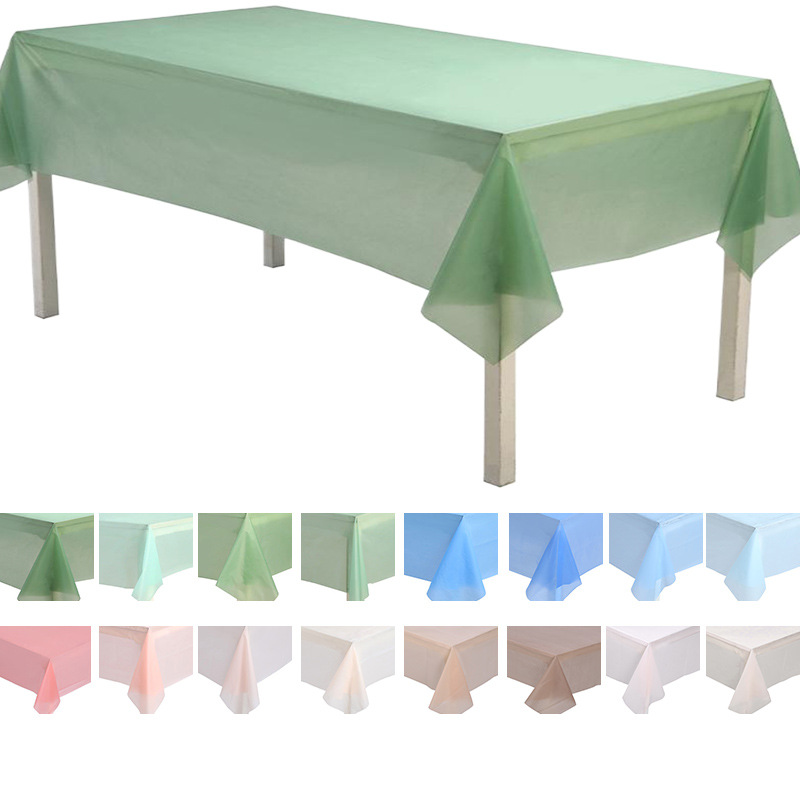 Custom Plastic Table Cover 2