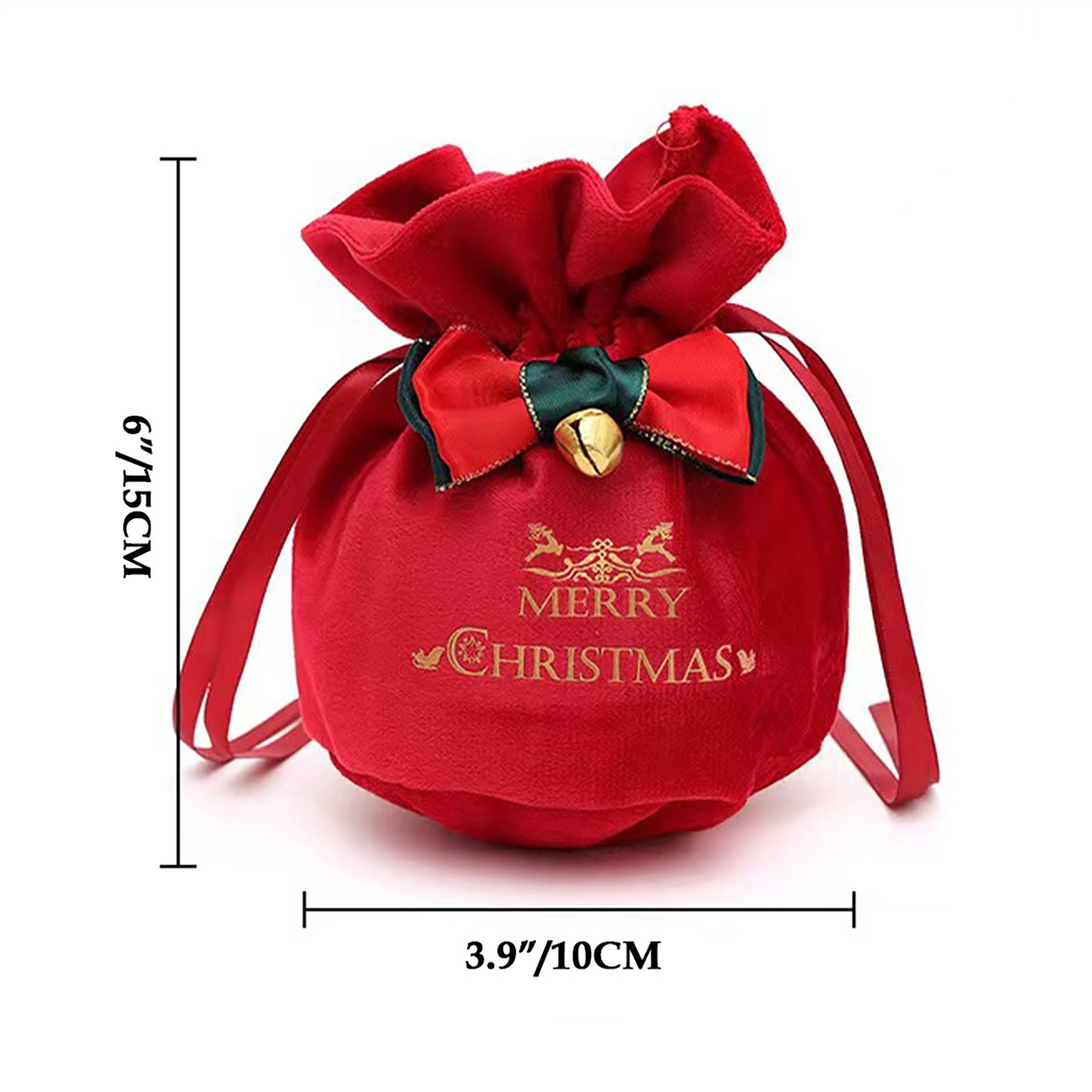 Drawstring Christmas Gift Bag 2