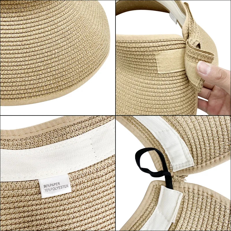 Summer Foldable Straw Hat 6