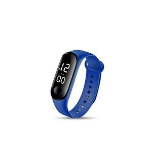 Elegant Electronic Watch With Digital Display Adjustable Band 3