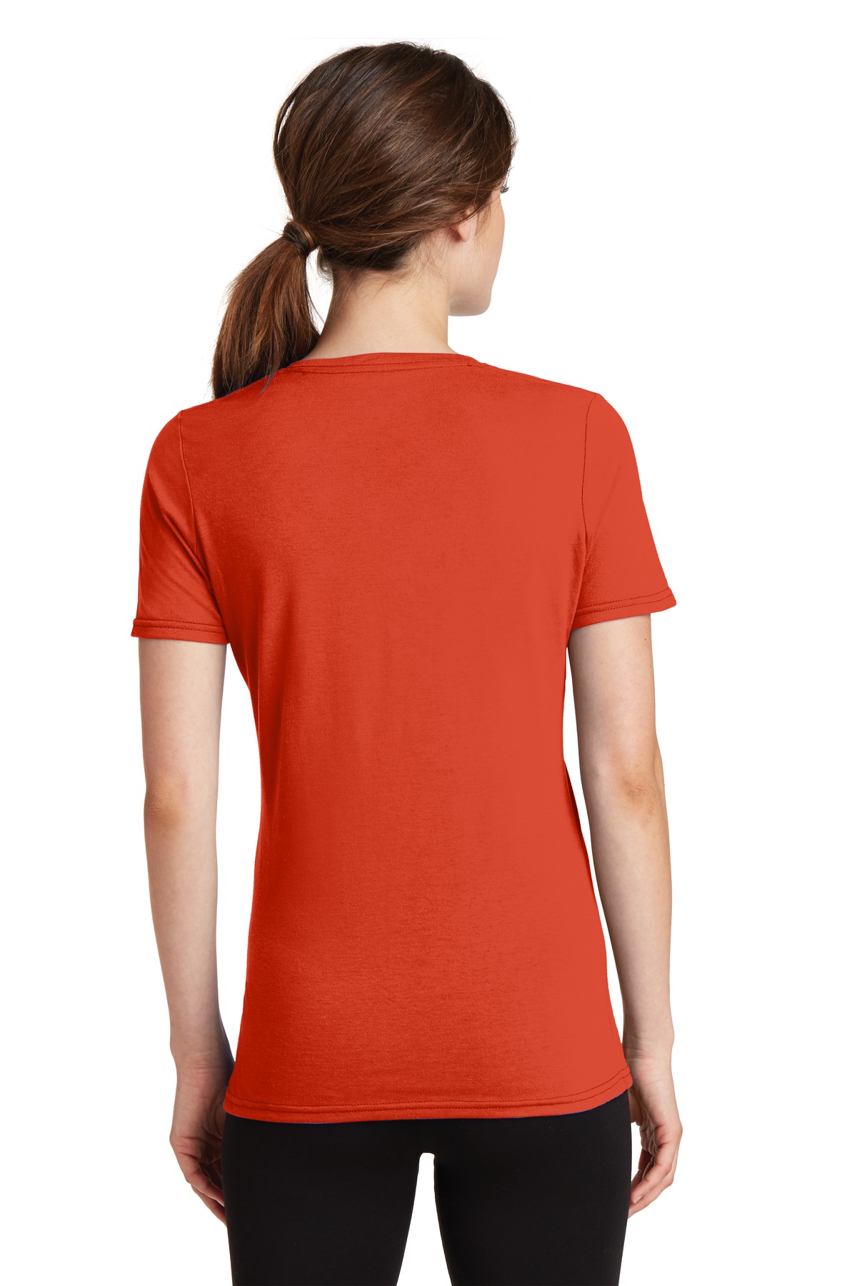 Port & Co Women's Performance Blend V-Neck Tee. LPC381V 46