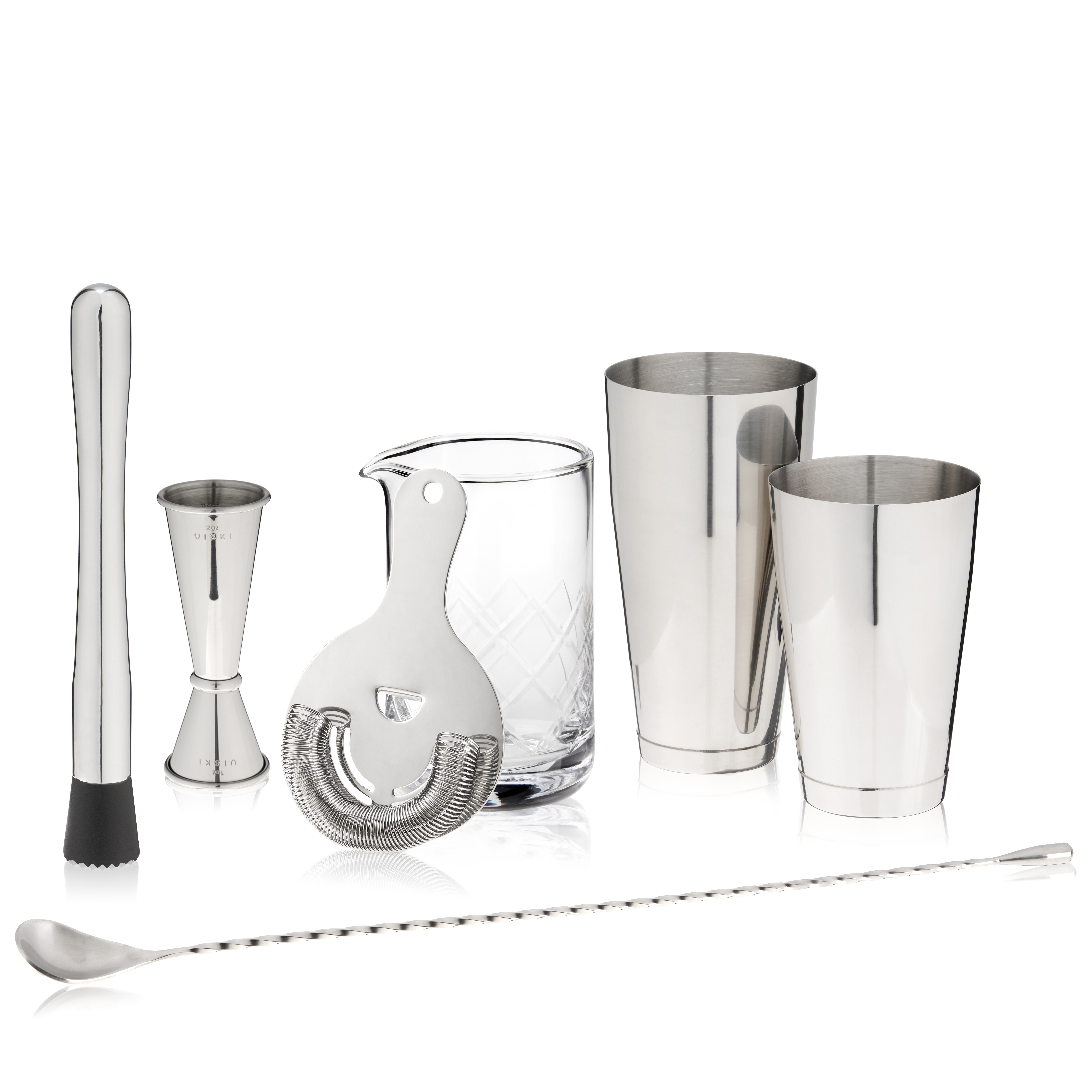 Viski® 7- Piece Bar Essentials Set 6