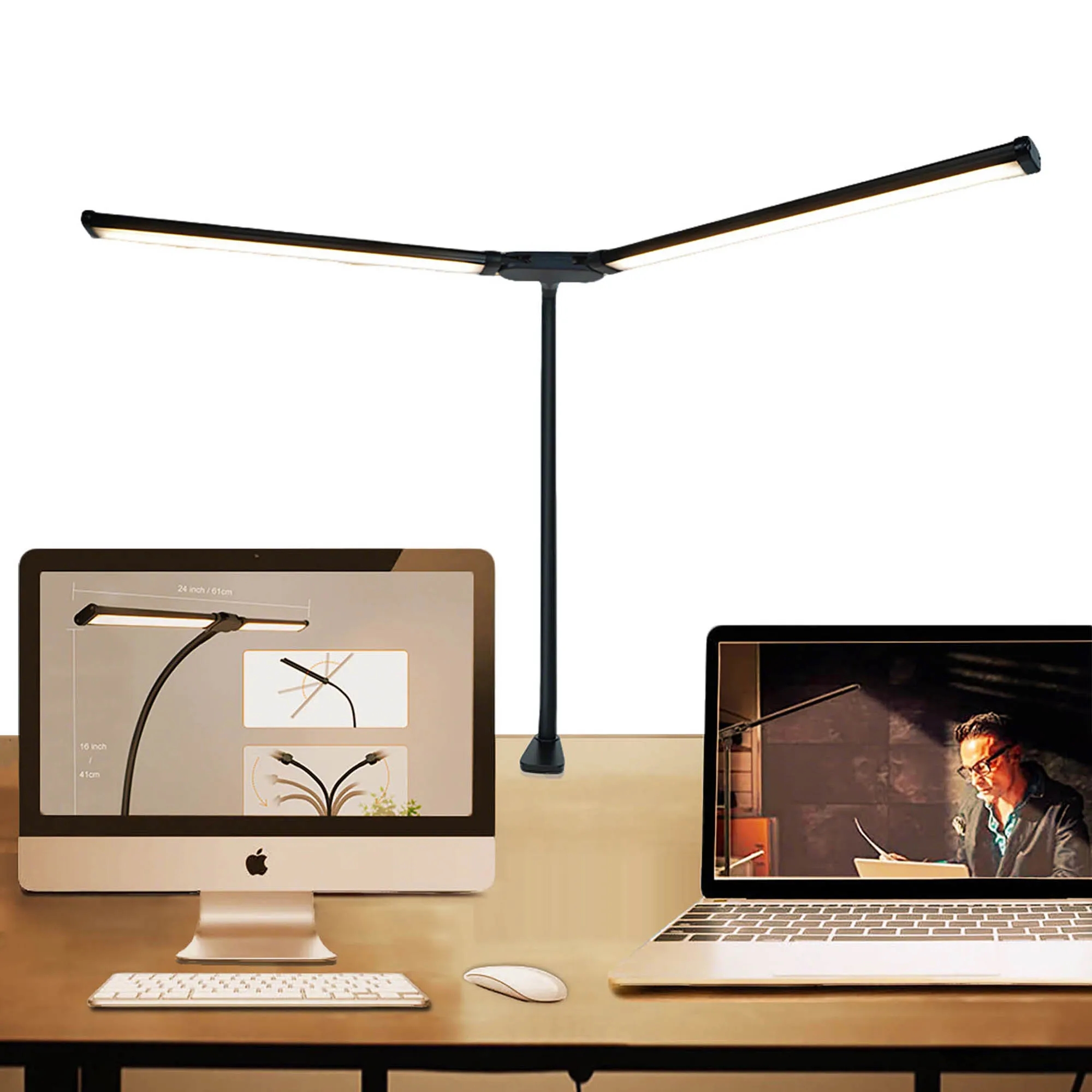 LED Desk Lamp With Clamp 3