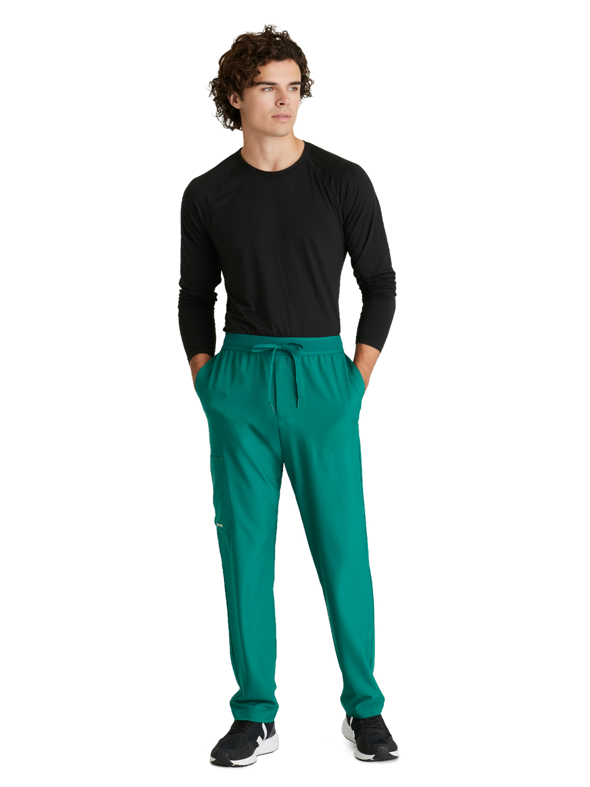 Grey's Anatomy Evolve Stretch - Men's Five-Pocket Slim Leg Highland Scrub Pant 63