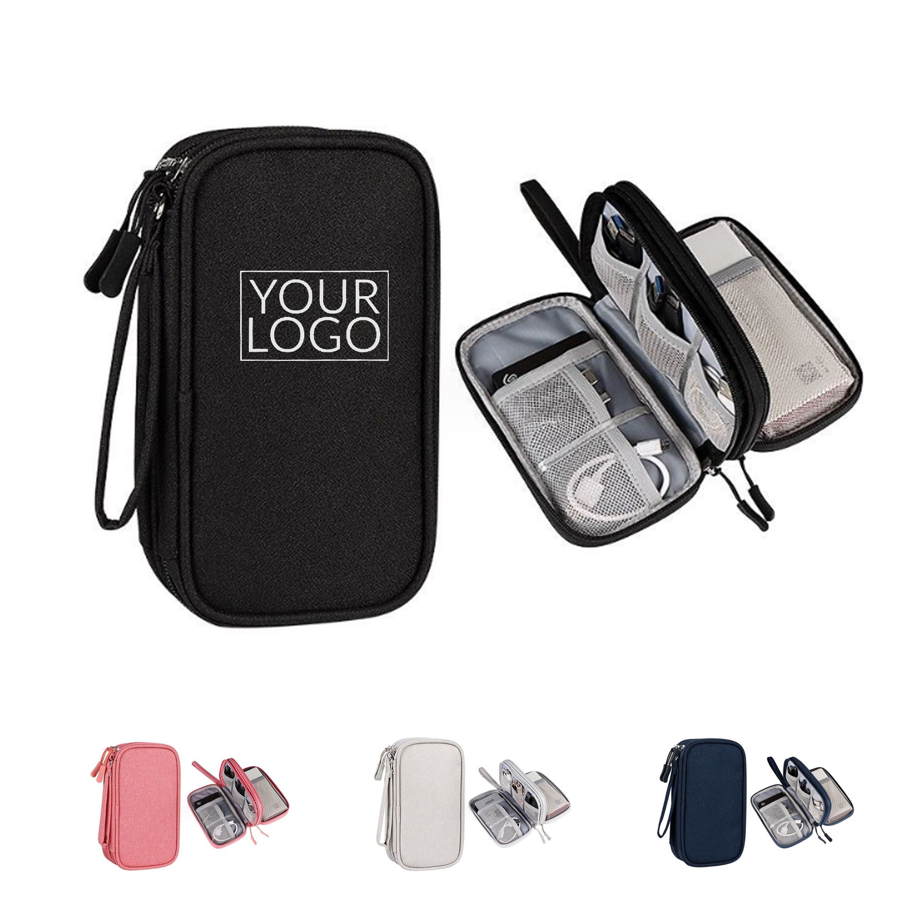 Waterproof Travel Cable Organizer Pouch 1