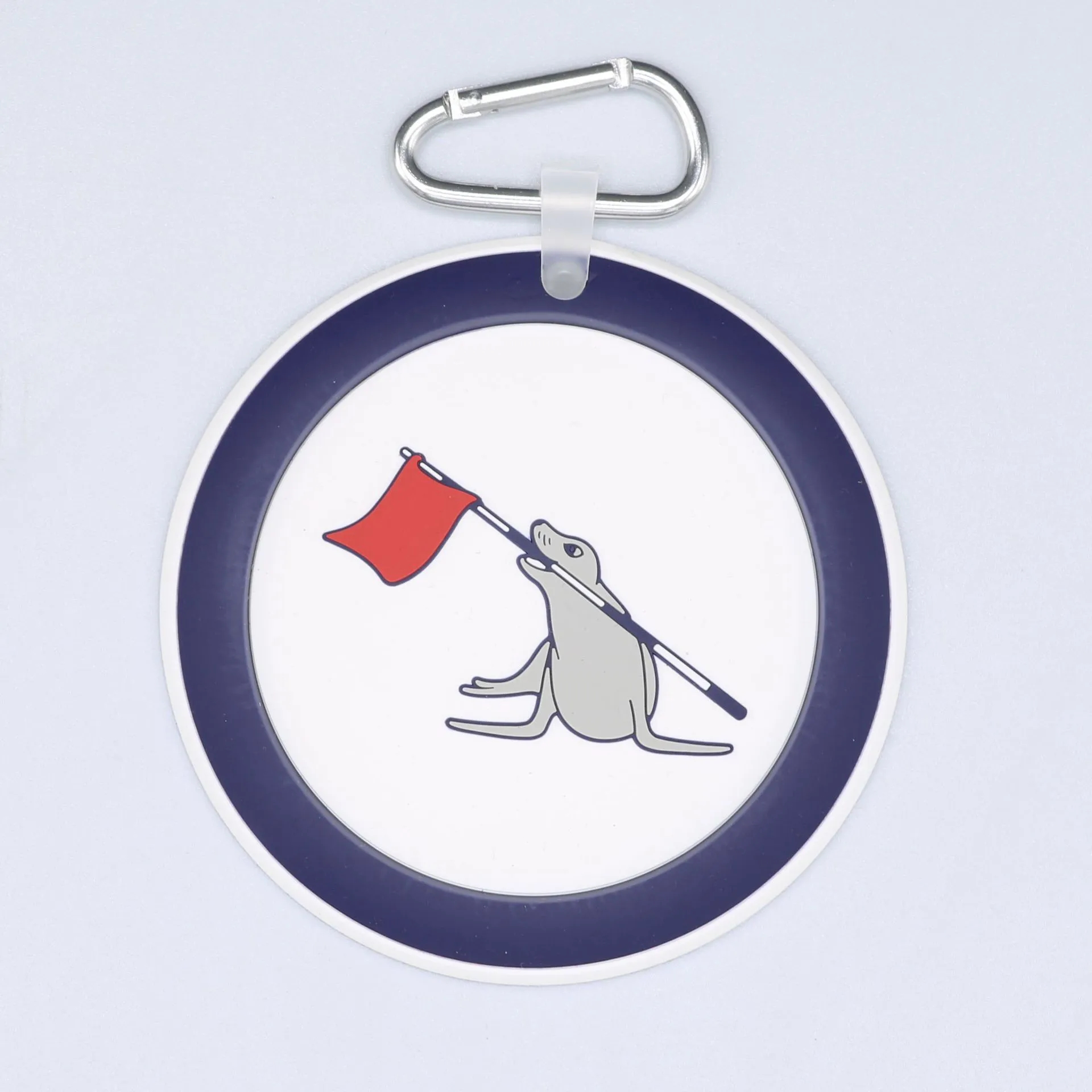 Golf Putt Target PVC Bag Tag 5