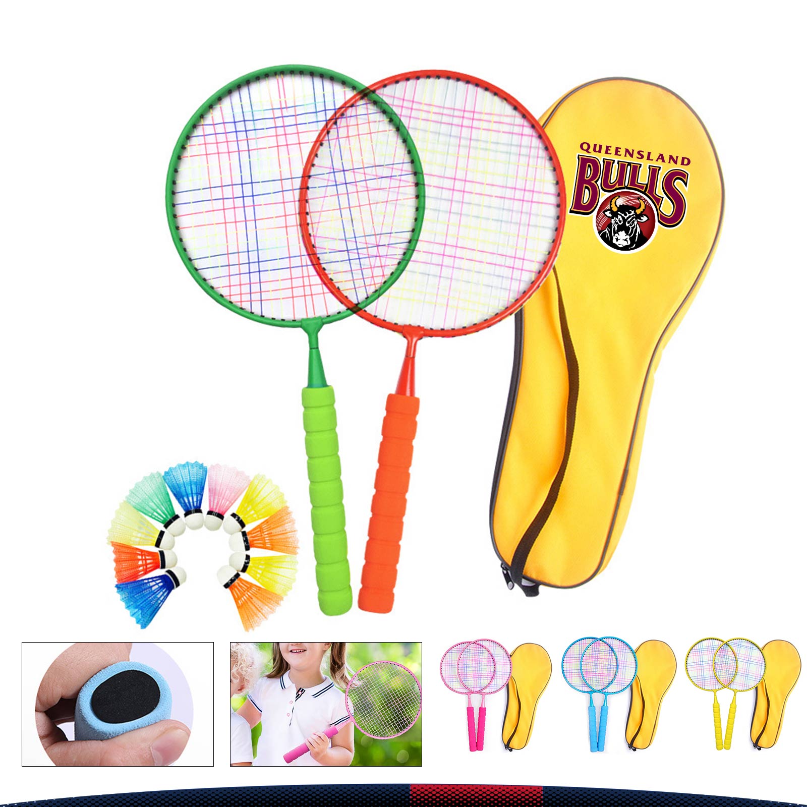 Kid Badminton Racket Set 7