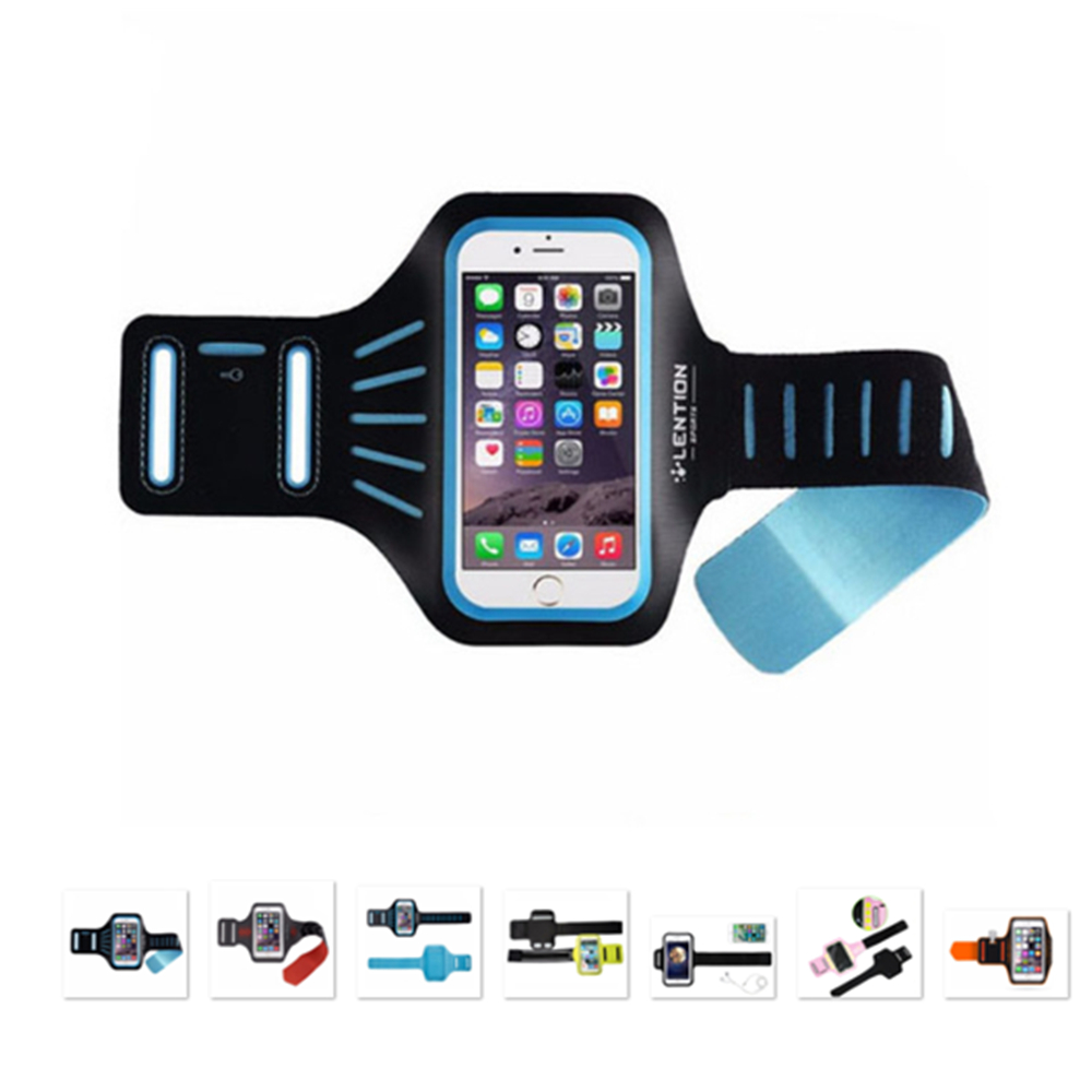 Reflective Sports Armband With Key Storage Pocket 2